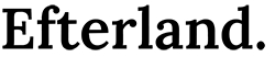 Efterland.dk Logo